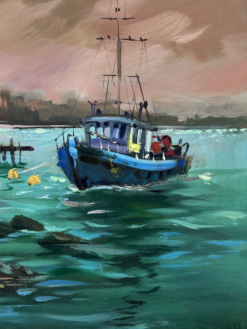 Oil painting Sunset over Venice Yuriy Suprunchuk - 10
