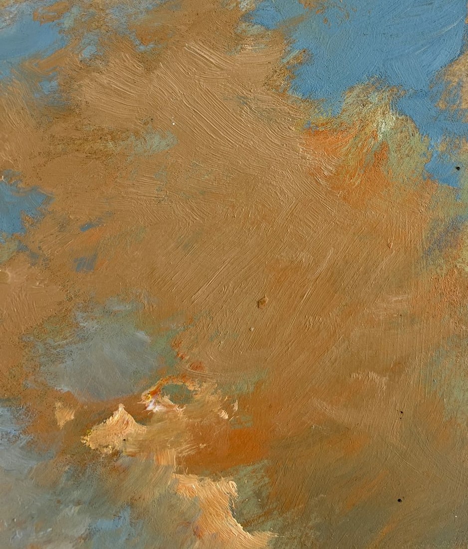 Oil painting Sunset over the lake Yuriy Suprunchuk - 4