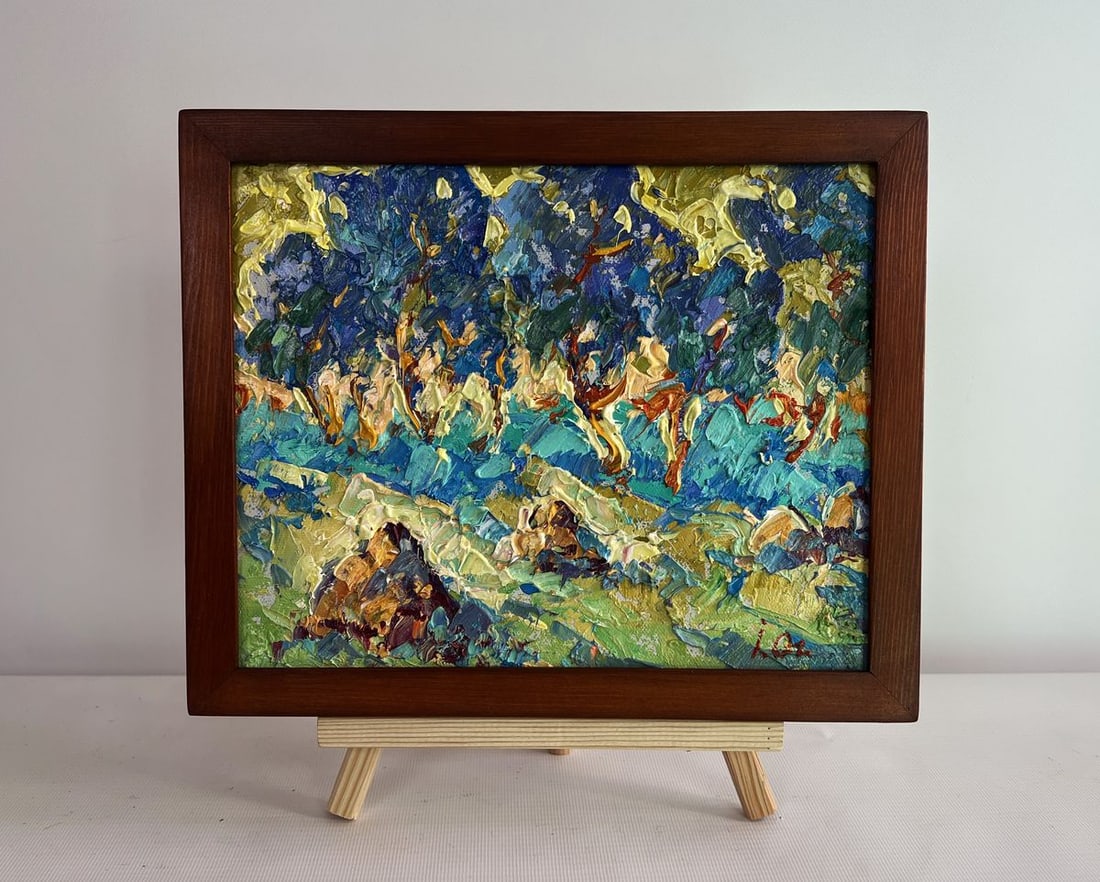 Oil painting Light evening breeze Alex Kalenyuk (1 of 8)