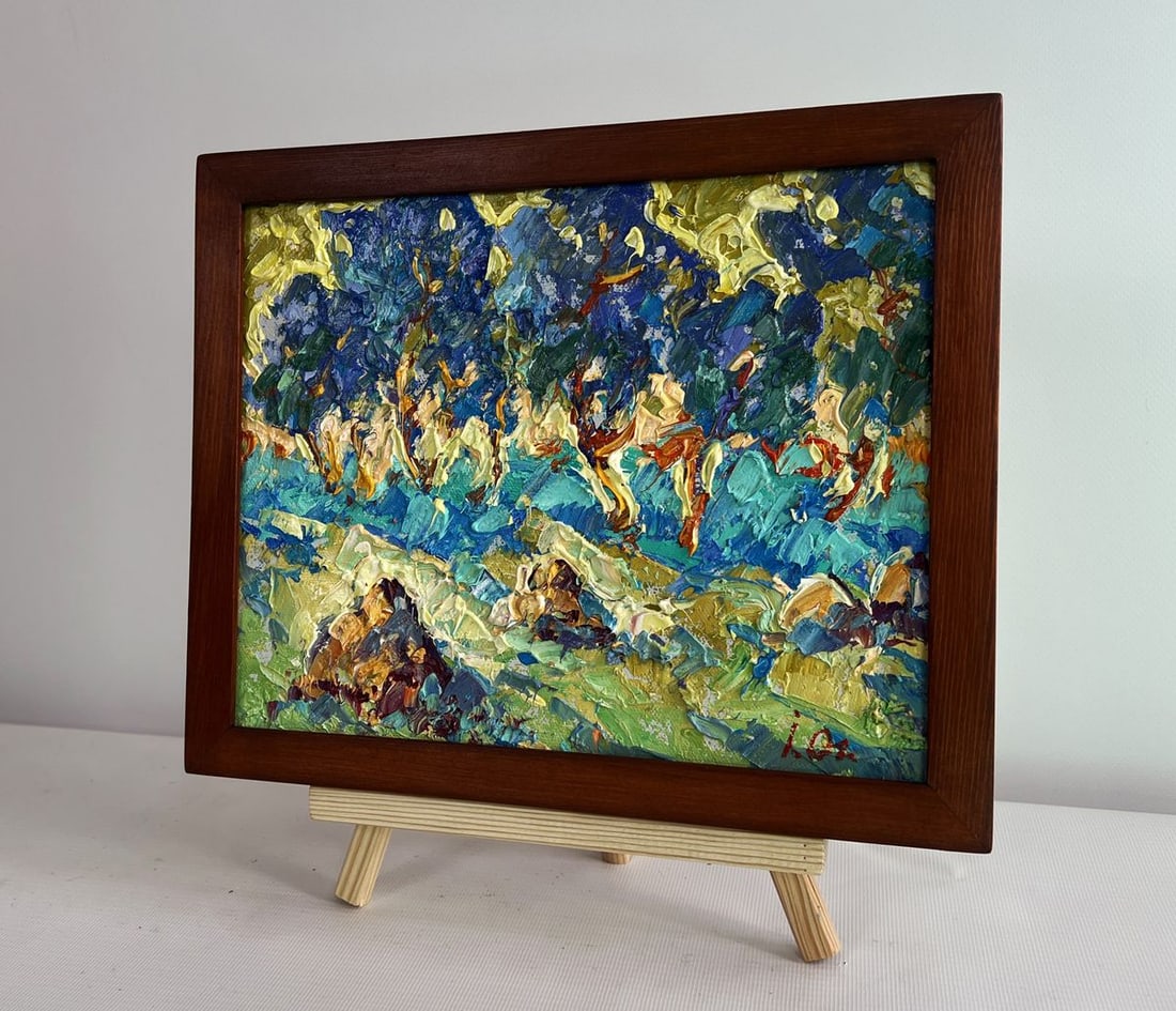 Oil painting Light evening breeze Alex Kalenyuk - 2