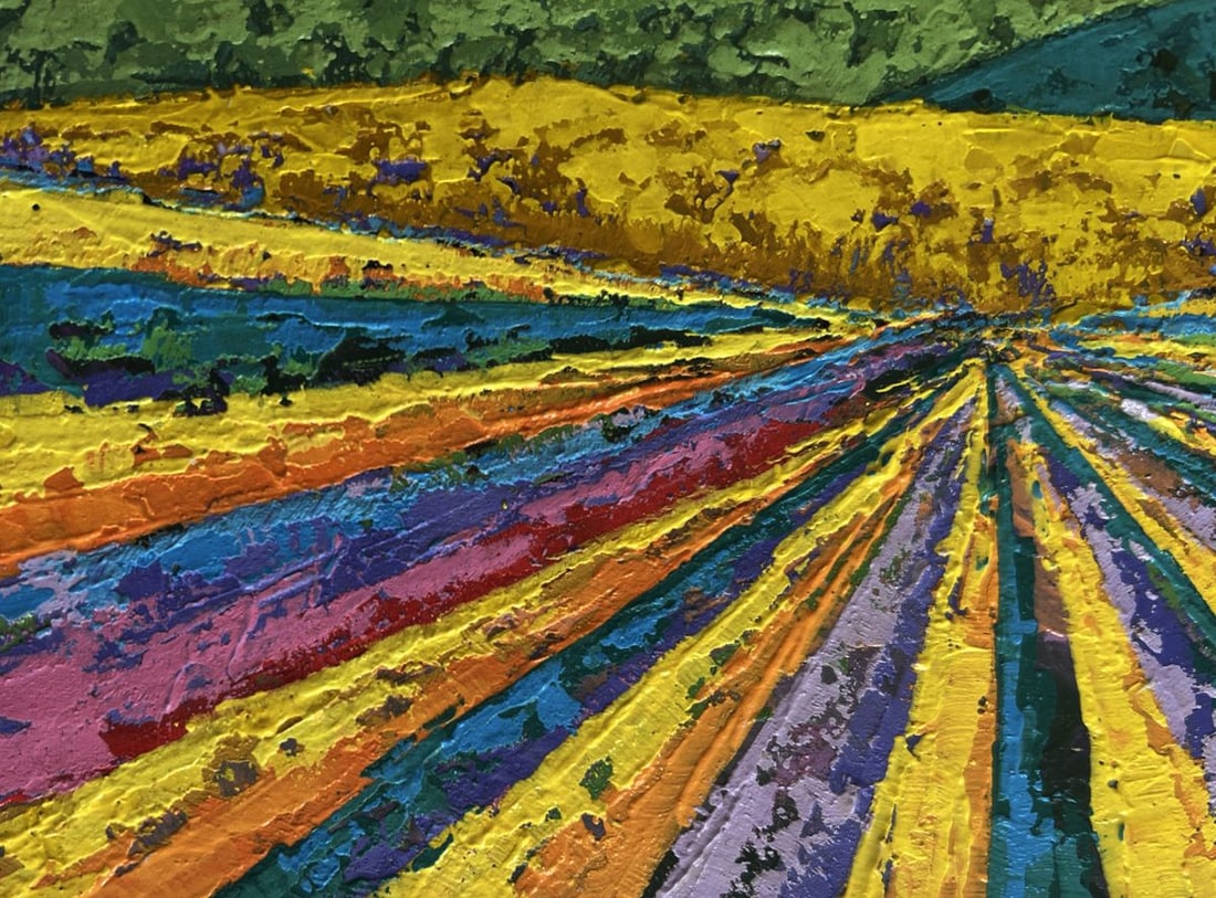 Oil painting A fleeting memory of sunset V. Zadorozhnya - 6