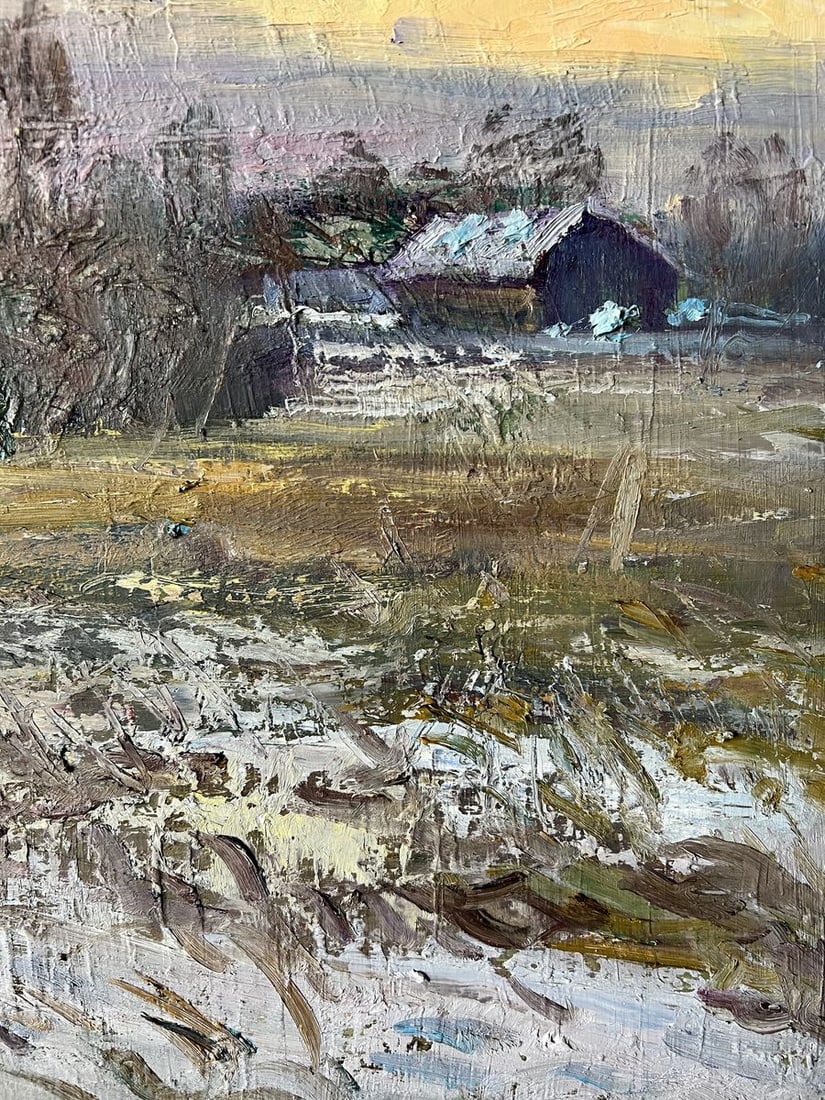 Oil painting December V. Mishurovsky - 10