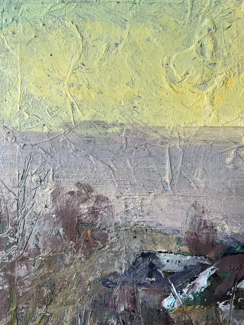 Oil painting December V. Mishurovsky - 2