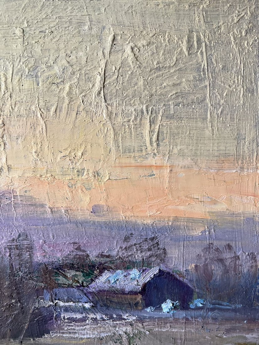 Oil painting December V. Mishurovsky - 9