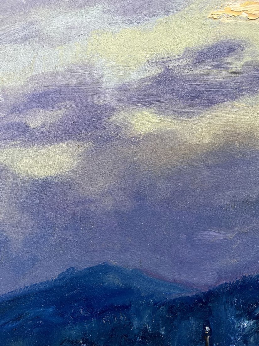 Oil painting A golden cloud V. Mishurovsky - 3