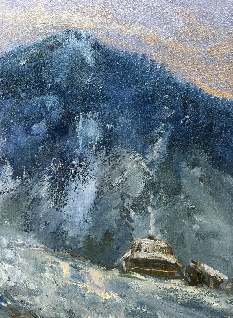 Oil painting A golden cloud V. Mishurovsky - 6
