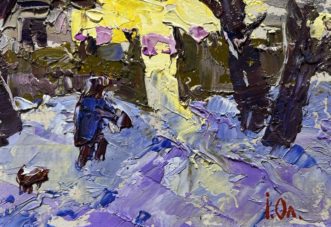 Oil painting Over the evening Alex Kalenyuk - 8