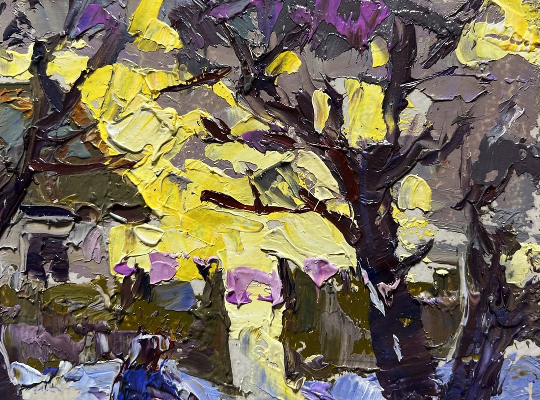 Oil painting Over the evening Alex Kalenyuk - 9