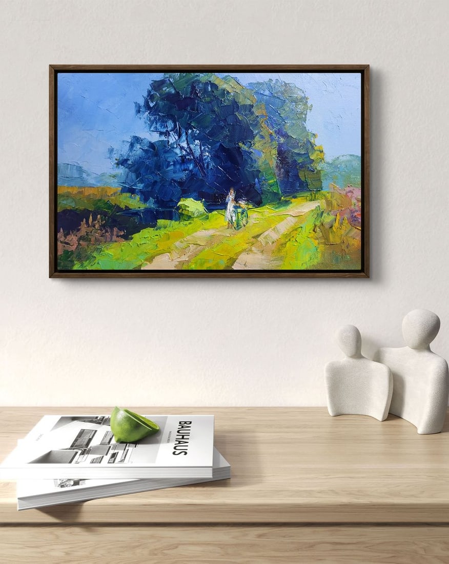 Oil painting A Fine Day in Nature Boris Serdyuk - 3