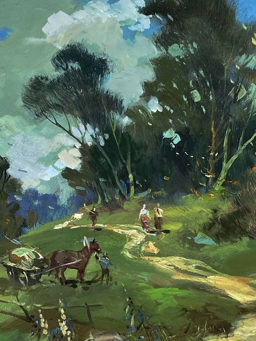 Oil painting Summer day in the forest Yuriy Suprunchuk - 6