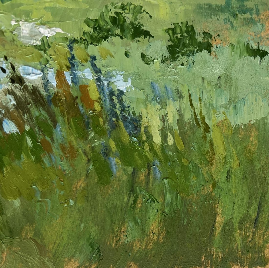 Oil painting On the summer flower meadows Yuriy Suprunchuk - 4