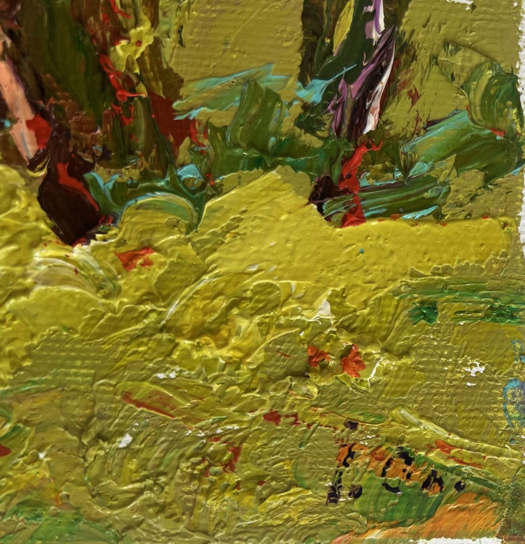 Oil painting Juicy summer meadows Alex Kalenyuk - 4