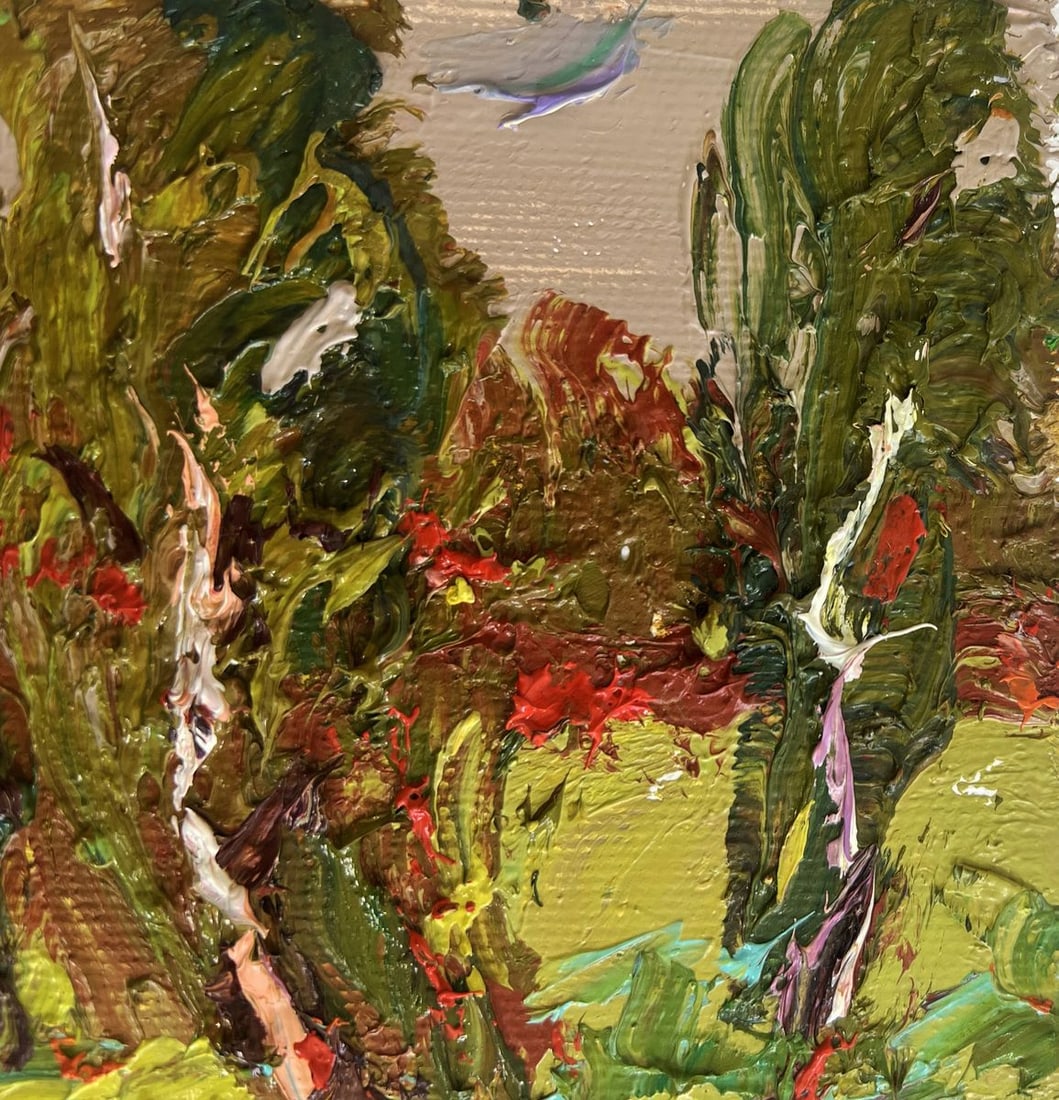 Oil painting Juicy summer meadows Alex Kalenyuk - 5