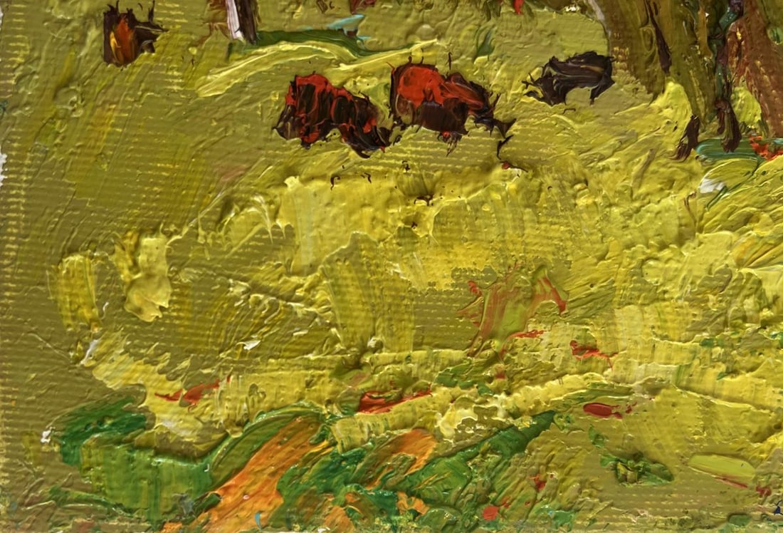 Oil painting Juicy summer meadows Alex Kalenyuk - 7