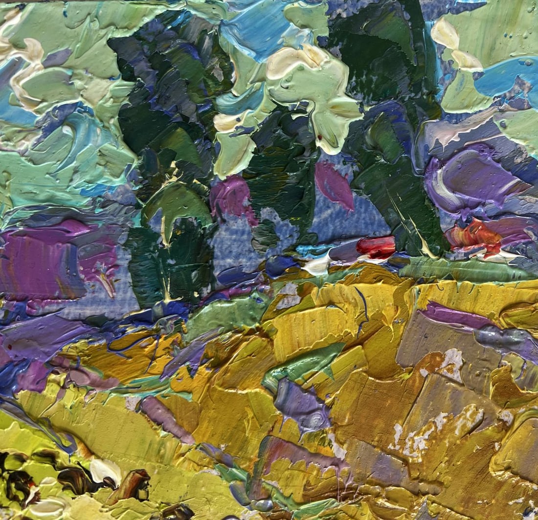 Oil painting Walking through the valley Alex Kalenyuk - 5