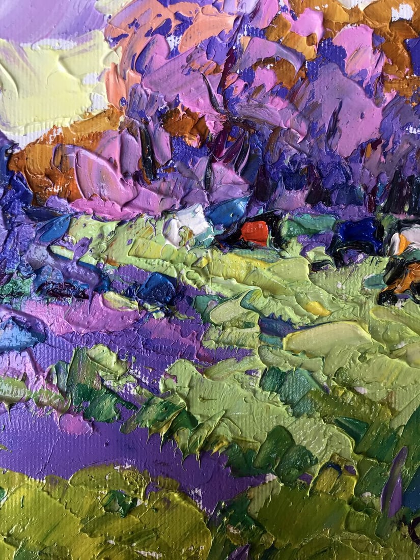 Oil painting Juicy meadows Alex Kalenyuk - 10