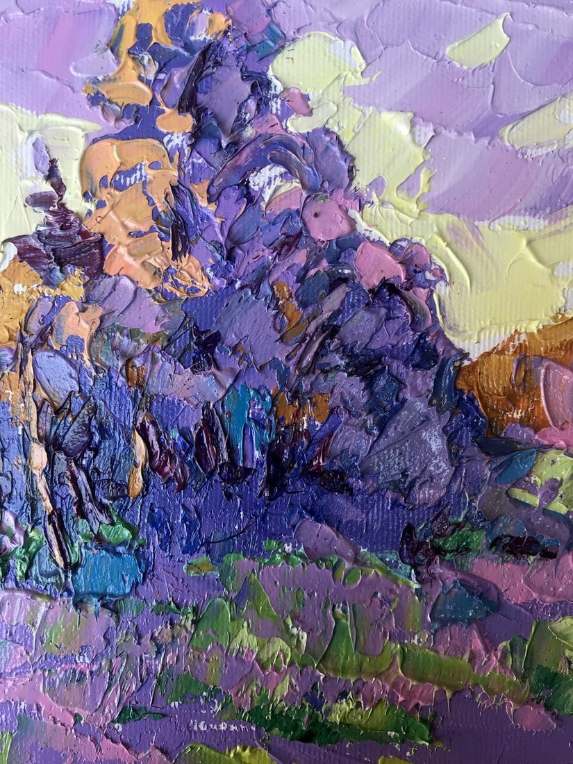 Oil painting Juicy meadows Alex Kalenyuk - 4