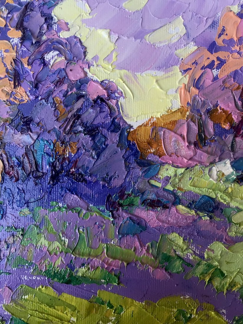 Oil painting Juicy meadows Alex Kalenyuk - 6