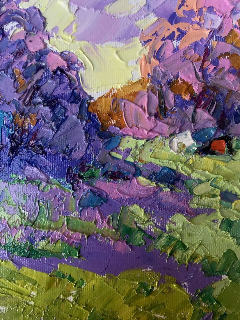 Oil painting Juicy meadows Alex Kalenyuk - 7