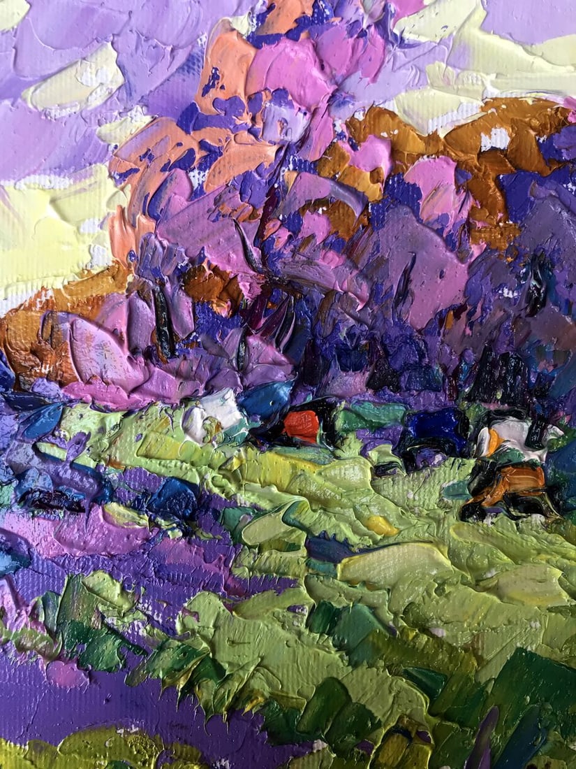 Oil painting Juicy meadows Alex Kalenyuk - 9