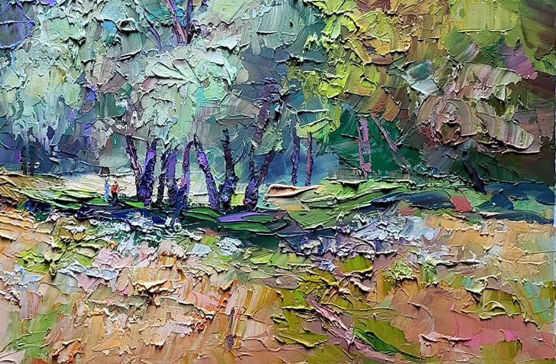Oil painting Between the willows Serdyuk Boris Petrovich - 5