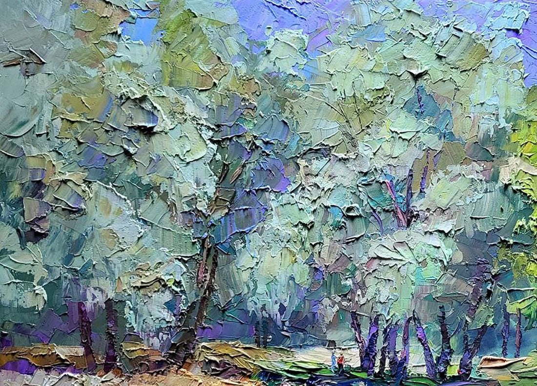 Oil painting Between the willows Serdyuk Boris Petrovich - 6