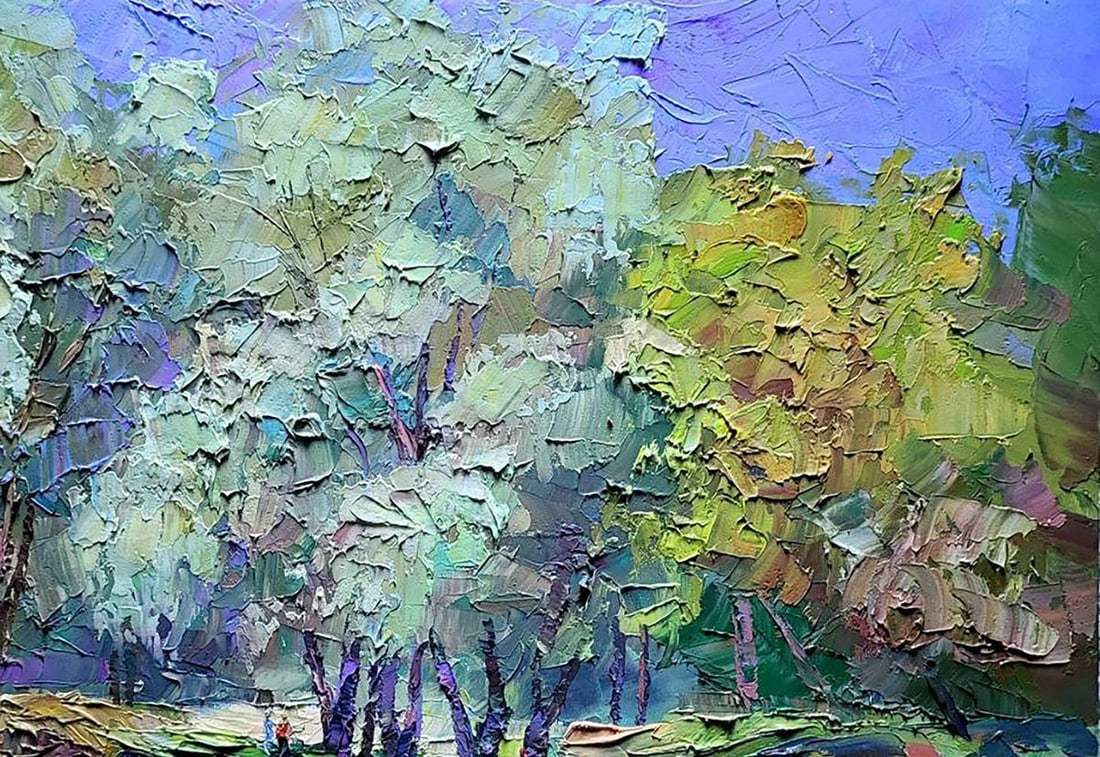 Oil painting Between the willows Serdyuk Boris Petrovich - 7