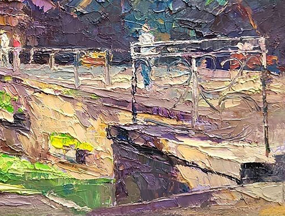 Oil painting Near the Healing Spring Serdyuk Boris Petrovich - 5