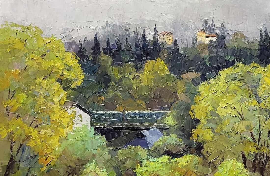 Oil painting In Slavsko Serdyuk Boris Petrovich - 4