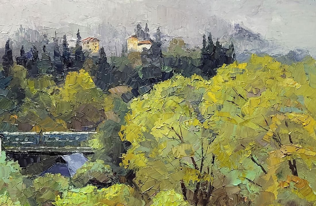 Oil painting In Slavsko Serdyuk Boris Petrovich - 5
