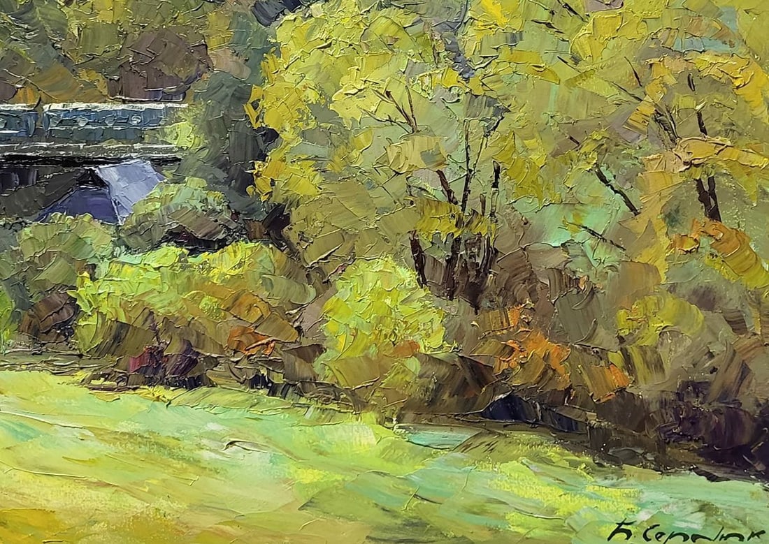 Oil painting In Slavsko Serdyuk Boris Petrovich - 7