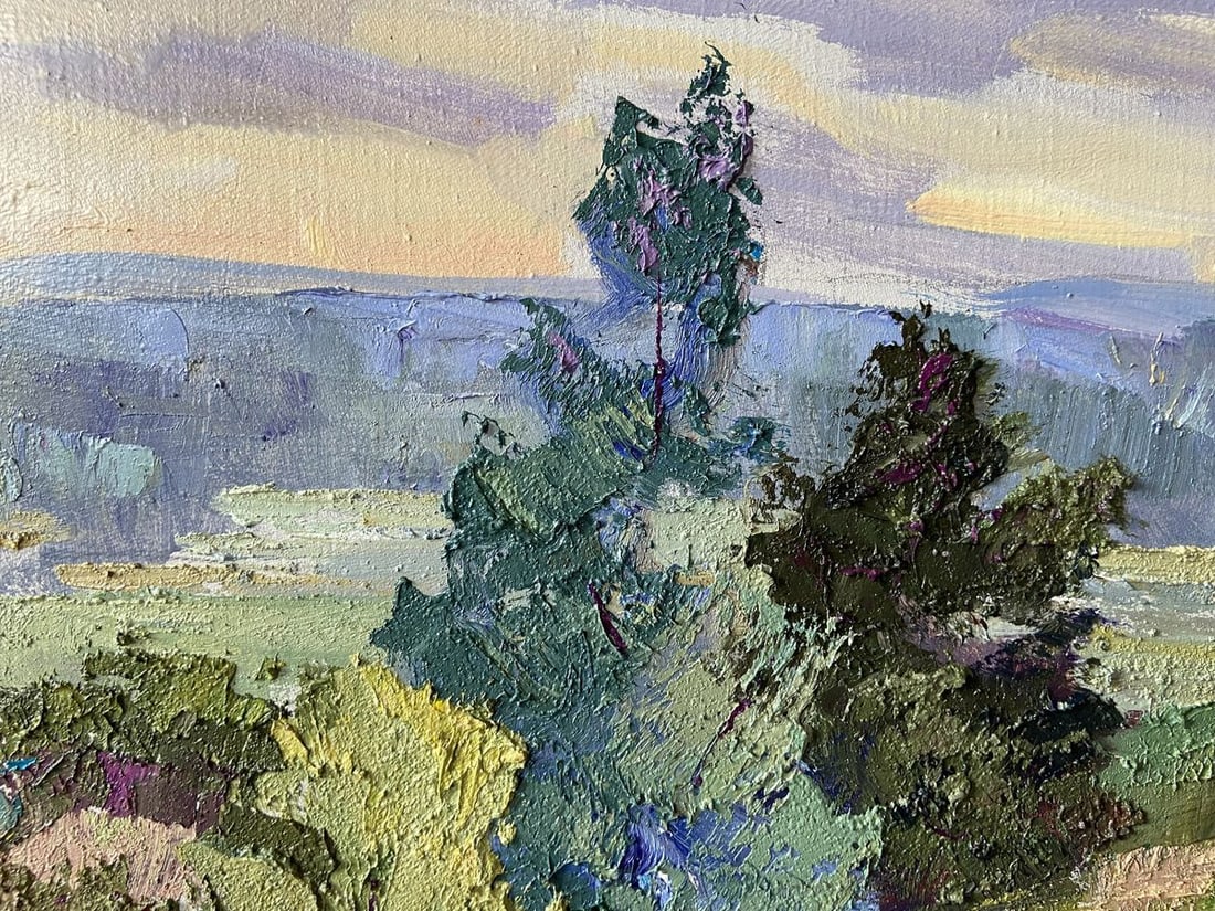 Oil painting Early morning came Kapotenko Ivan Ivanovich - 2