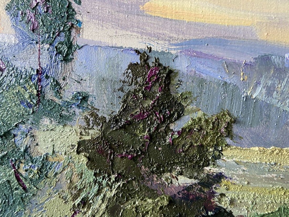Oil painting Early morning came Kapotenko Ivan Ivanovich - 3