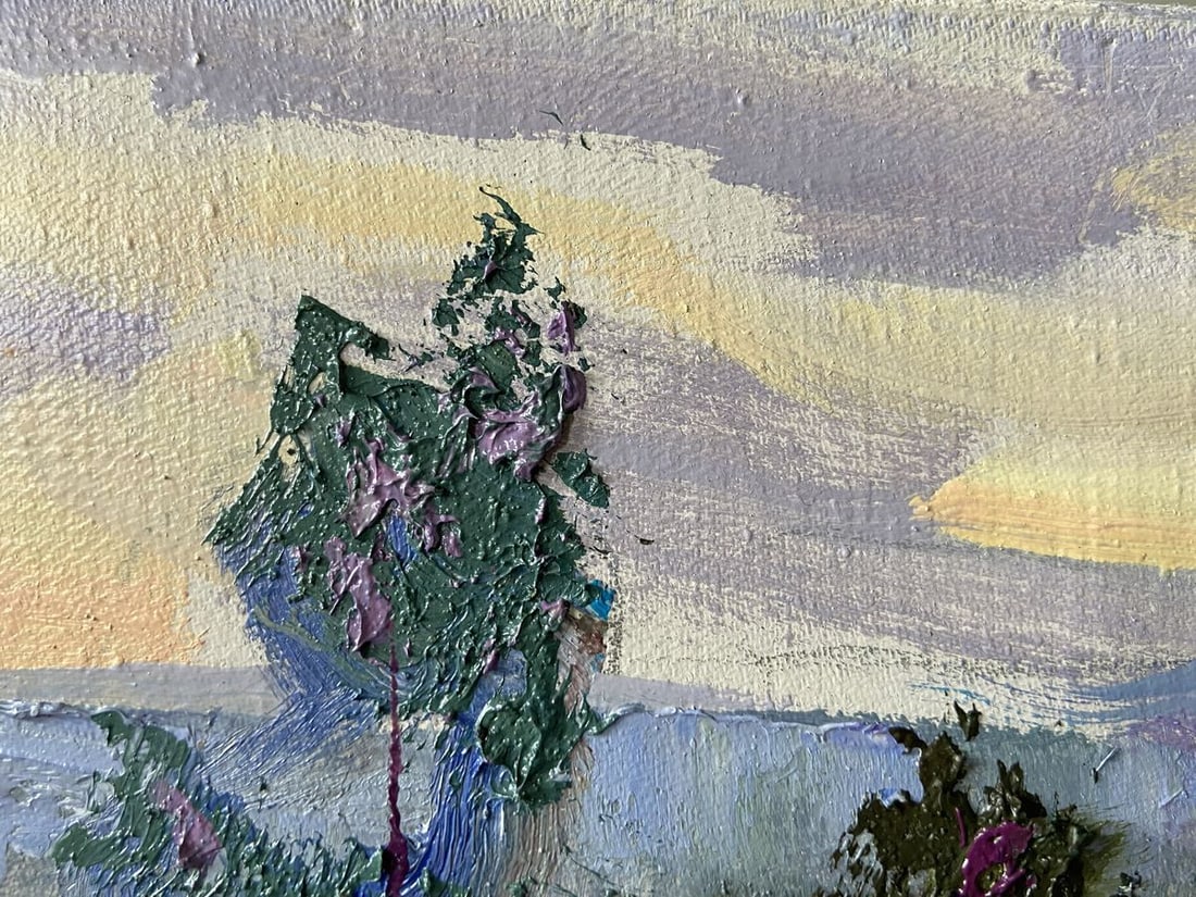 Oil painting Early morning came Kapotenko Ivan Ivanovich - 9