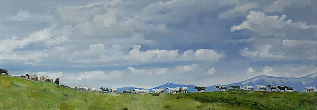 Oil painting Big walk Varvarov Anatoly Viktorovich - 5