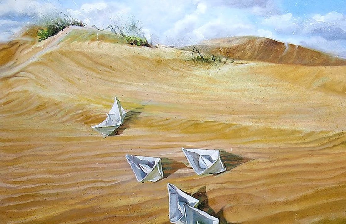 Oil painting Caravan Varvarov Anatoly Viktorovich - 2
