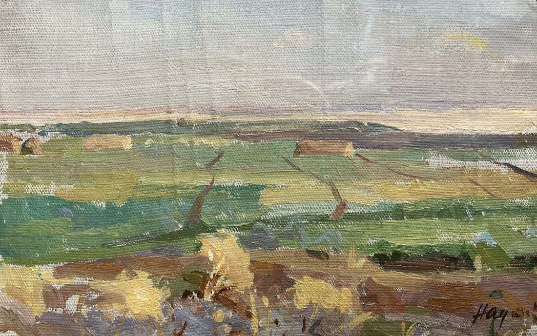 Oil painting Field landscape M.V. Naumenko - 6