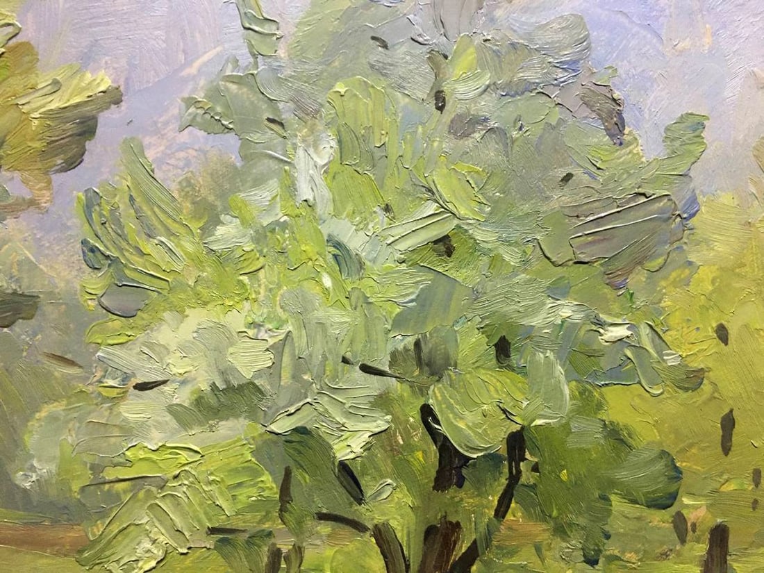 Oil painting Summer landscape Bloshenko Anatoly Mikhailovich - 2