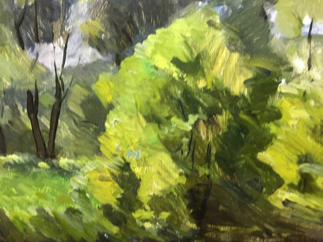 Oil painting Windy day Bloshenko Anatoly Mikhailovich - 3