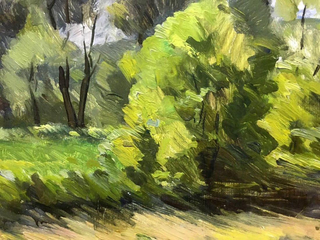 Oil painting Windy day Bloshenko Anatoly Mikhailovich - 7