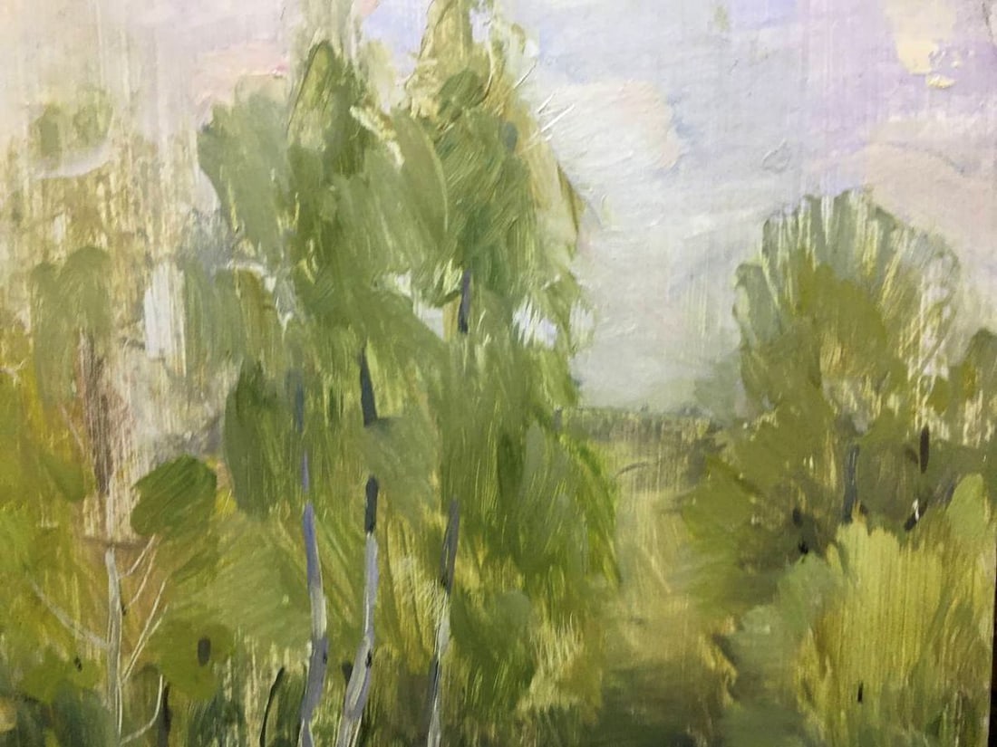 Oil painting The first rays of the sun Bloshenko Anatoly Mikhailovich - 5