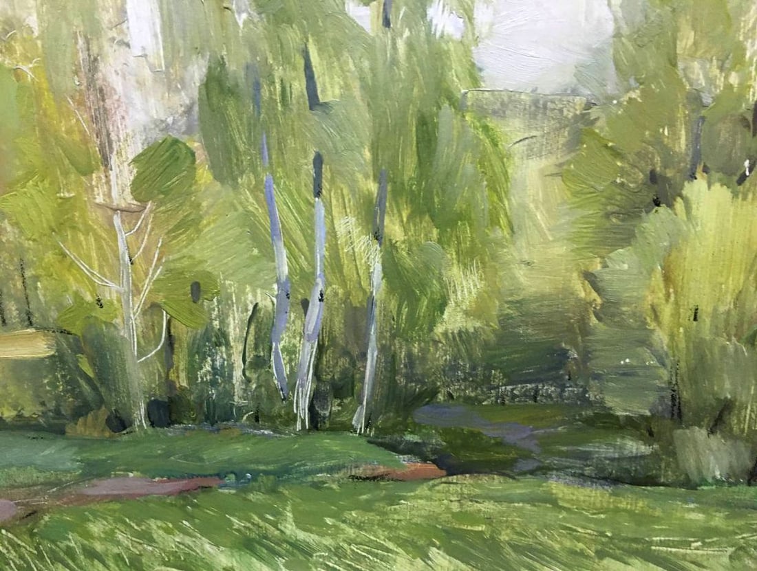 Oil painting The first rays of the sun Bloshenko Anatoly Mikhailovich - 6