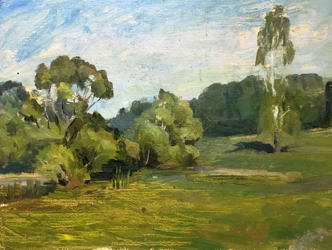 Oil painting Summer landscape Khrustalenko Nikolay Alexandrovich - 2