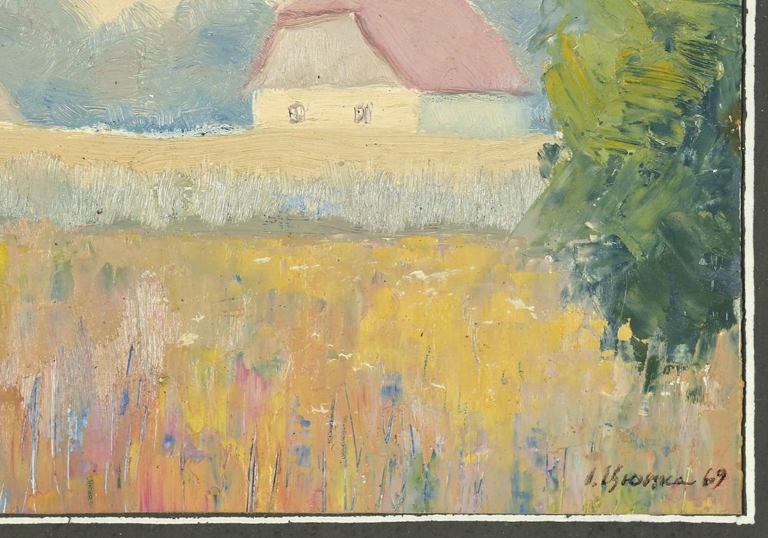Golden fields oil painting Ivan Kirillovich Tsyupka - 2