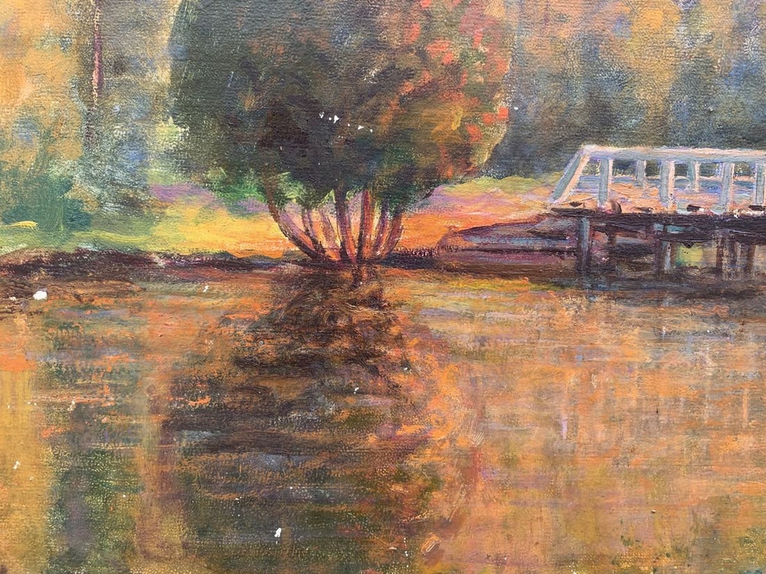Oil painting Quiet place Zosenko Valeriy Kupriyanovich - 3