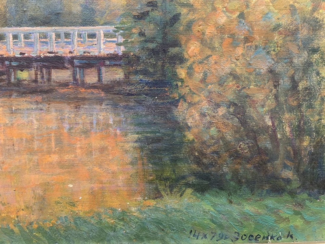 Oil painting Quiet place Zosenko Valeriy Kupriyanovich - 5