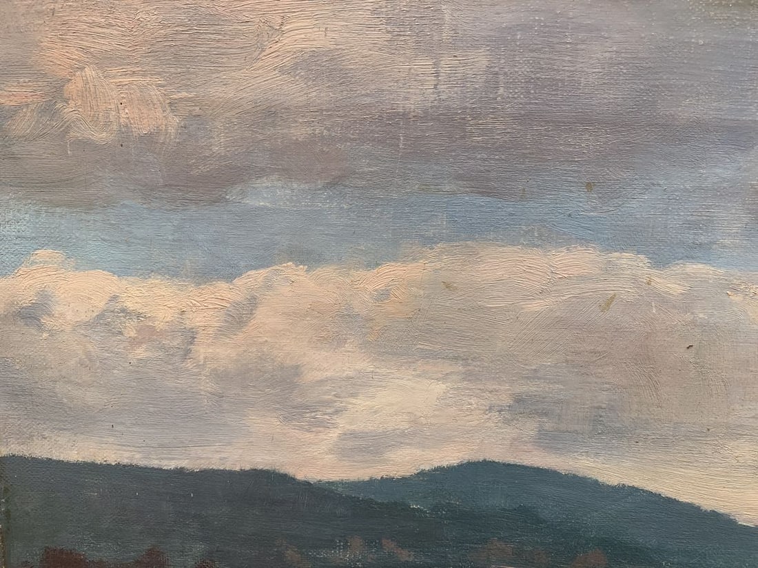 Oil painting Steppe - 2