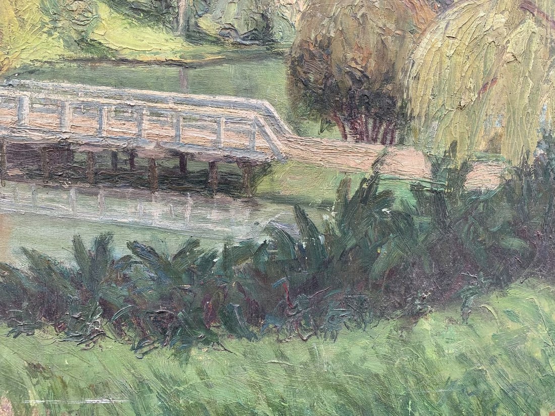 Oil painting Bridge Zosenko Valeriy Kupriyanovich - 6