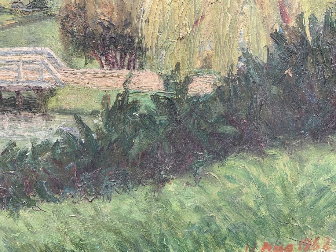 Oil painting Bridge Zosenko Valeriy Kupriyanovich - 8