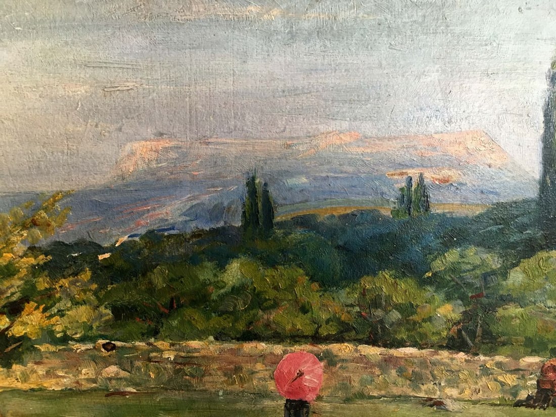 Oil painting In the garden Andrey Simor - 6